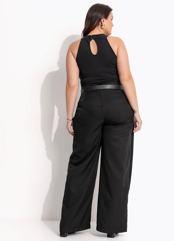 Quintess - Calça Preta em Alfaiataria 9