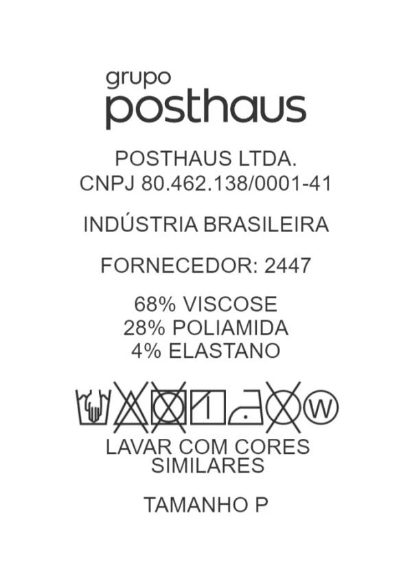 Bimini - Calça Preto em Bengaline 5