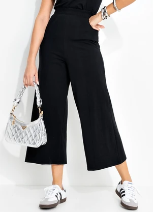 Bimini - Calça Preto em Cotton - BIMINI