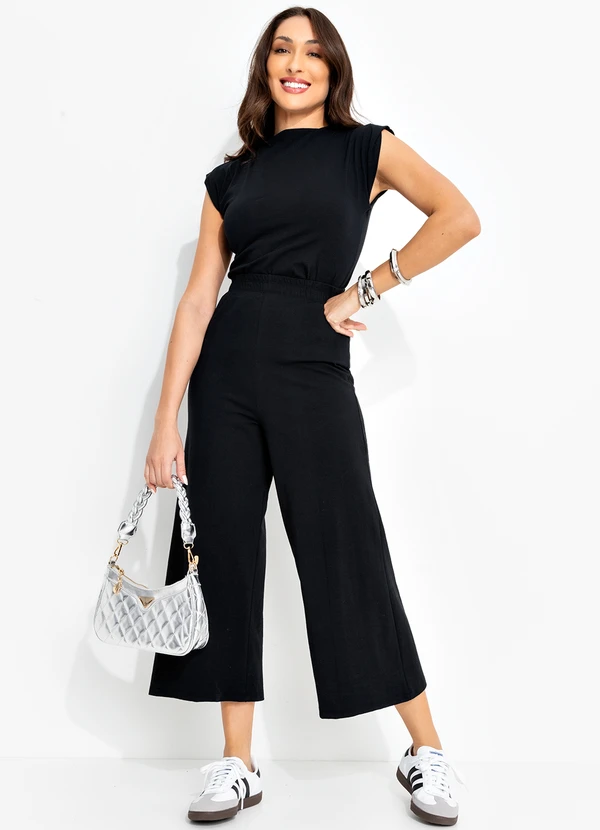 Bimini - Calça Preto em Cotton 3