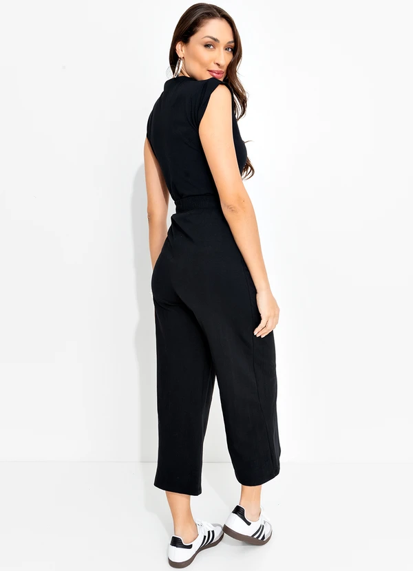 Bimini - Calça Preto em Cotton 4