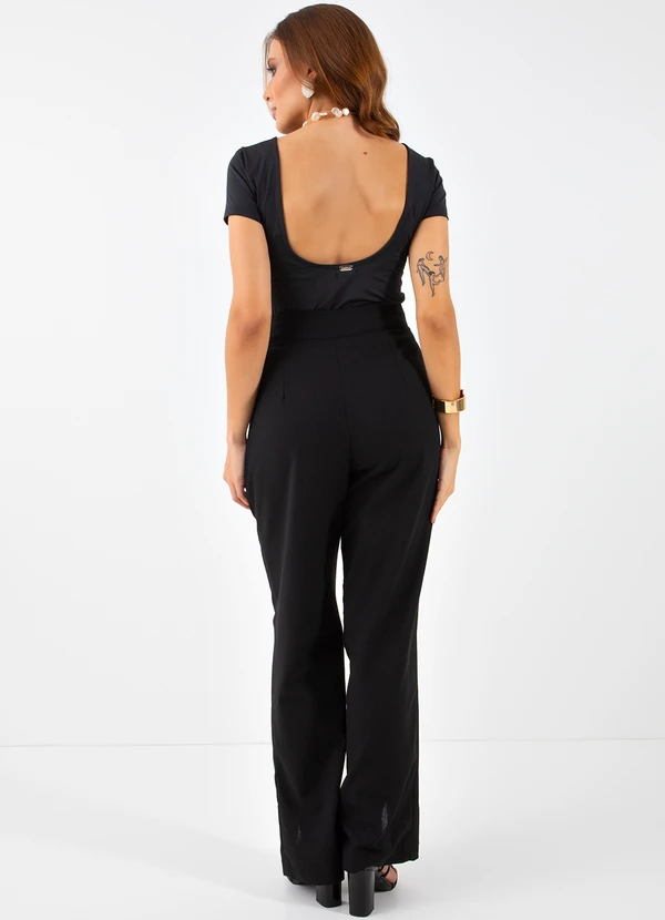 Quintess - Calça Preto em Linho 4