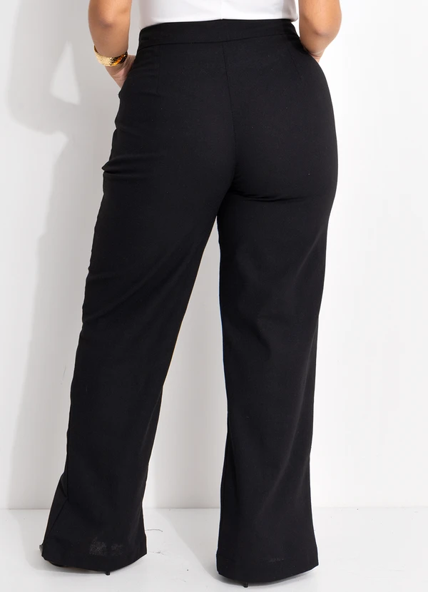 Quintess - Calça Preto em Linho 9