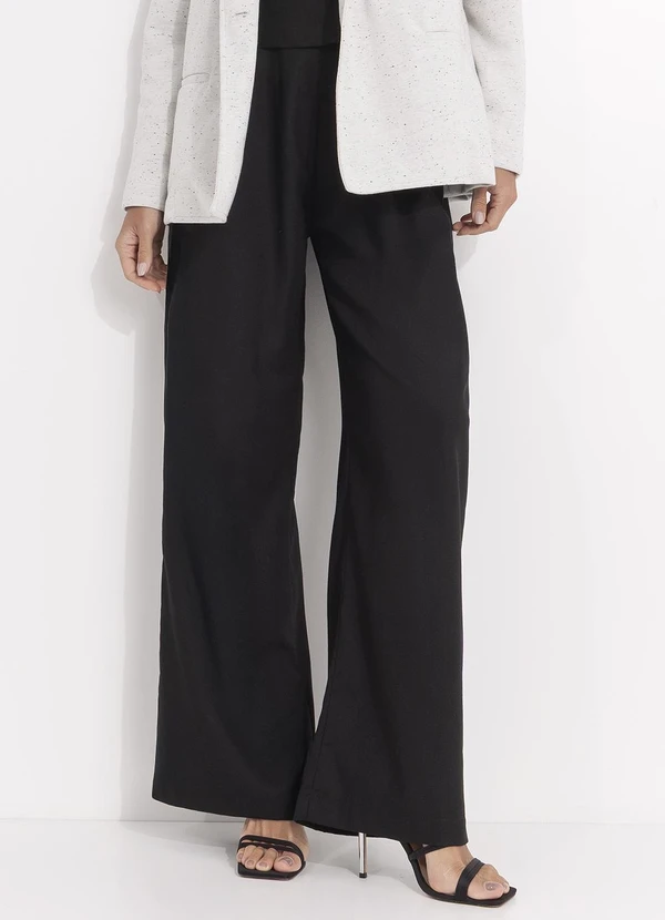 Quintess - Calça Preto em Linho