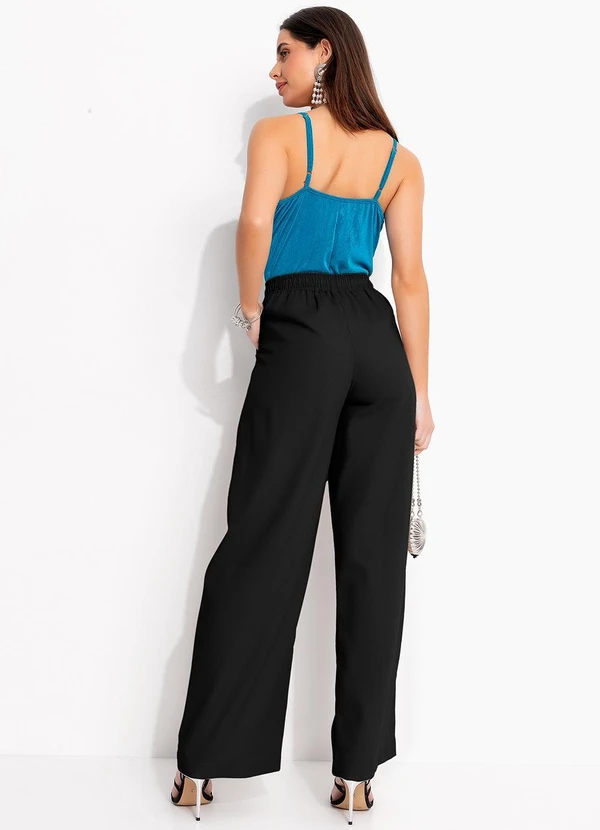 Quintess - Calça Preto em Linho 8