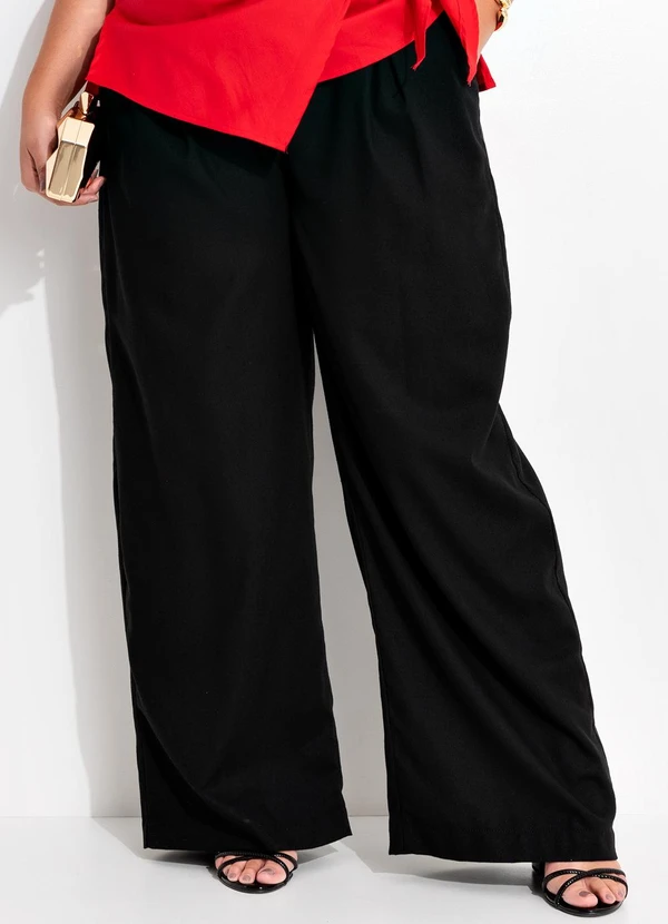 Quintess - Calça Preto em Linho 9