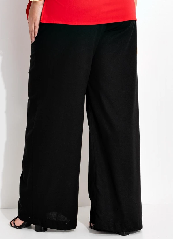 Quintess - Calça Preto em Linho 10