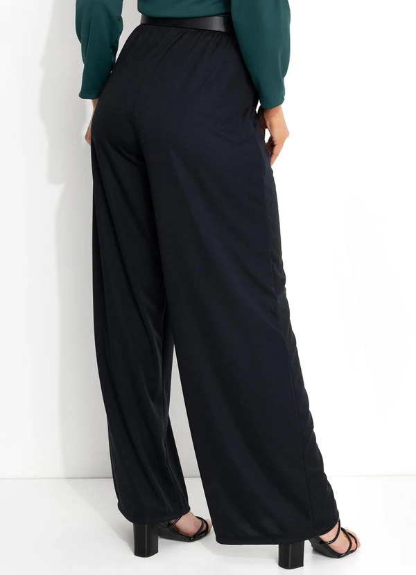 Moda Pop - Calça Preto em Malha 2