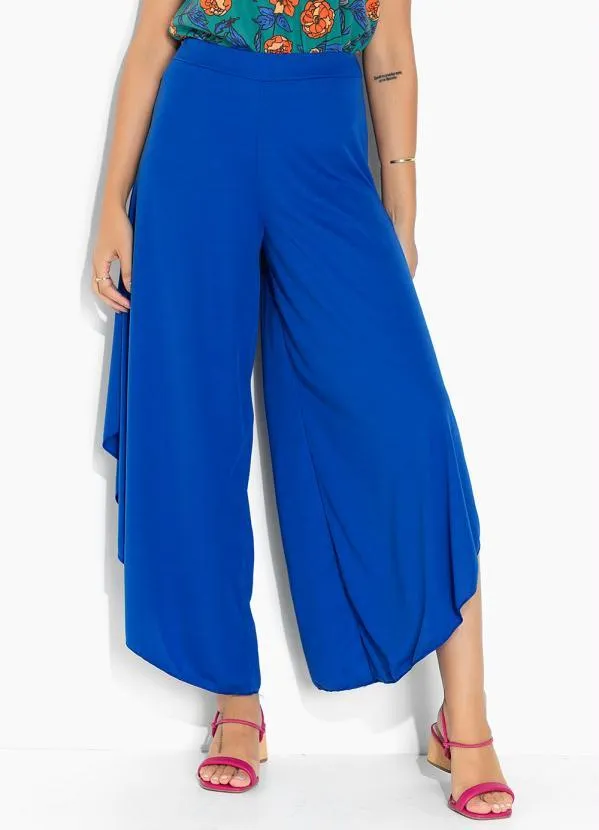 Moda Pop - Calça Royal Ampla e Cintura Alta