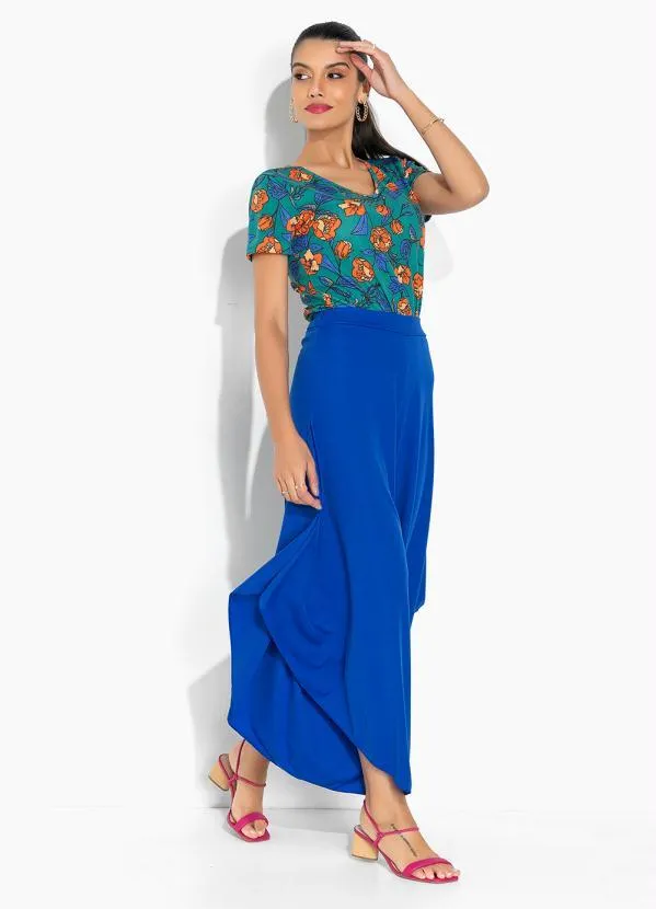 Moda Pop - Calça Royal Ampla e Cintura Alta 4