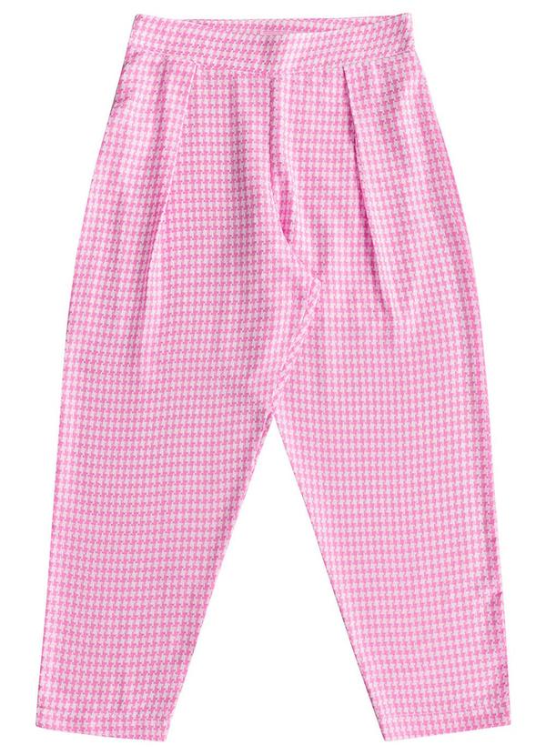 Angel - Calca Sumer Tweed Rosa 2