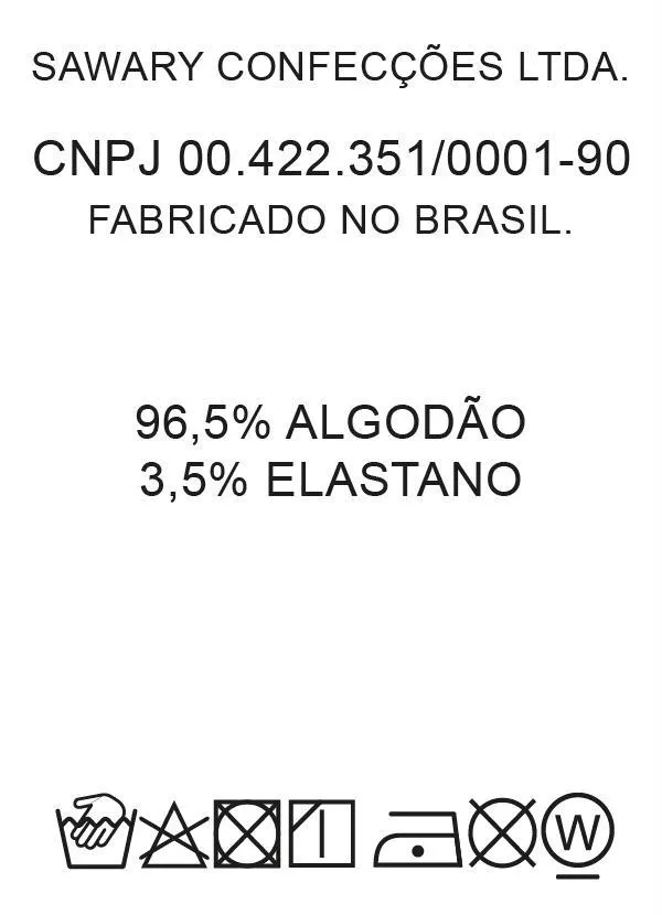 Sawary Jeans - Calça Super Lipo Branca Sawary com Bolsos 9