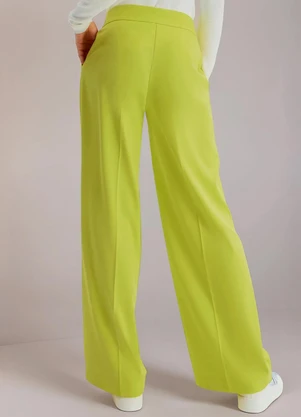 bonprix - Calça Verde Lima em Alfaiataria - BONPRIX