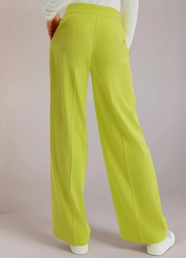 bonprix - Calça Verde Lima em Alfaiataria 2