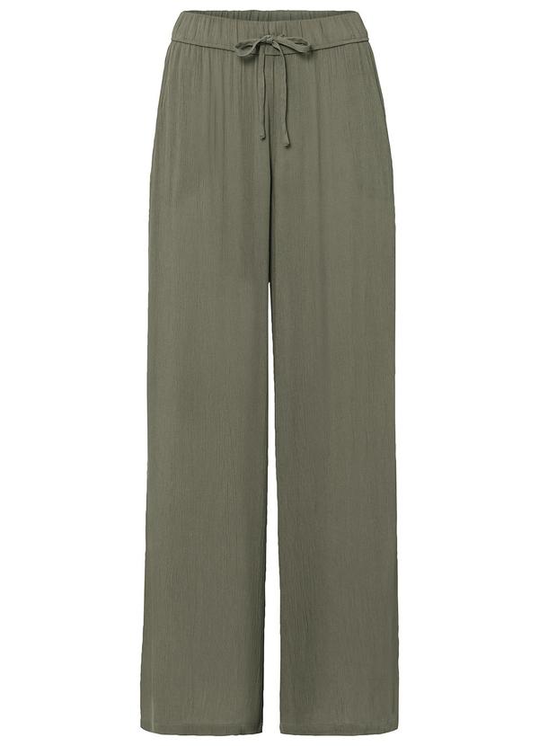 bonprix - Calça Verde Oliva em Malha de Viscose 6