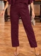 Quintess - Calça Vermelha em Malha com Lurex - variação: Vermelha