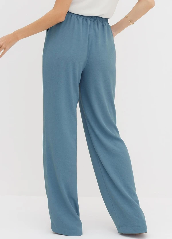 Principessa - Calça Wide Leg Azul Hanna 2