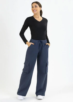 Soft Bonni - Calça Adulto em Moletinho Cinza - SOFT BONNI