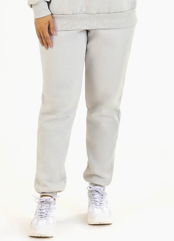 Soft Bonni - Calça Adulto em Moletom Cinza 2