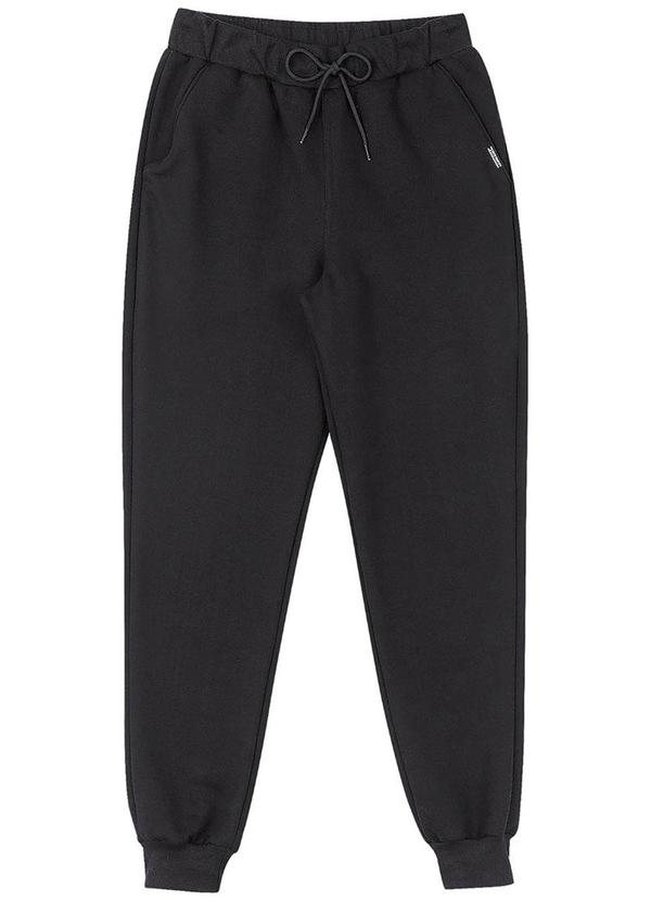 Soft Bonni - Calça Adulto em Moletom Preto 3