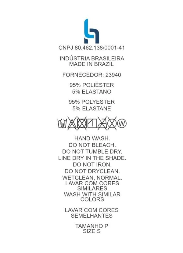 Quintess - Calça Azul Marinho em Malha Canelada 13