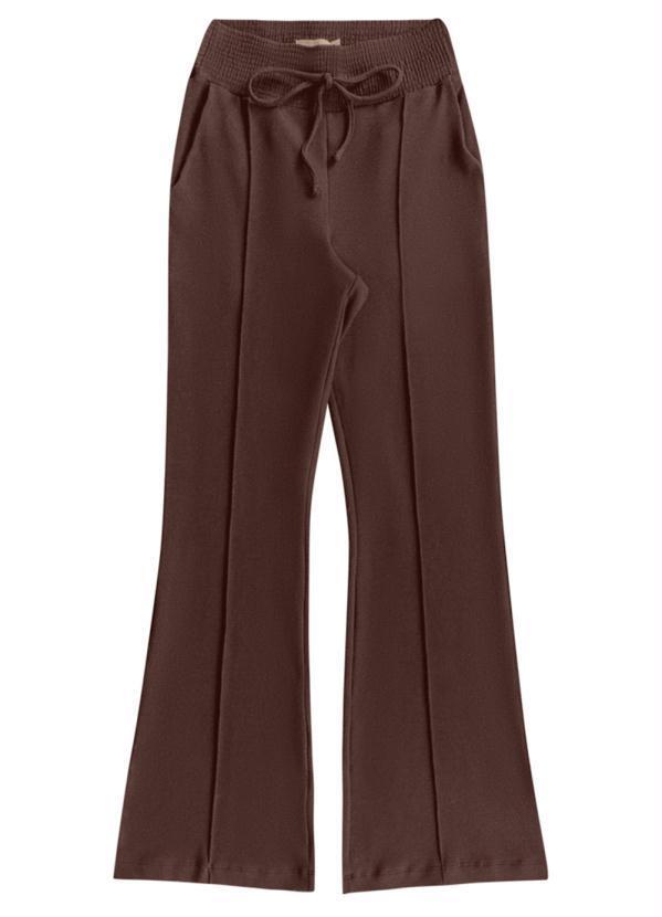 Angel - Calça Bailarina Molecotton Marrom
