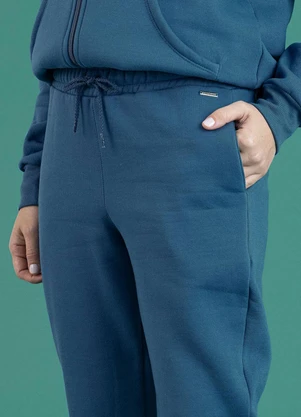 Soft Bonni - Calça Básica Adulto Azul Jeans - SOFT BONNI
