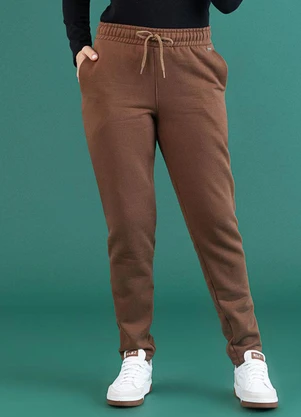 Soft Bonni - Calça Básica Adulto Conhaque - SOFT BONNI