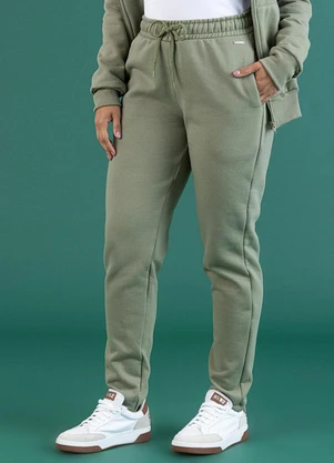 Soft Bonni - Calça Básica Adulto Verde Azeite - SOFT BONNI