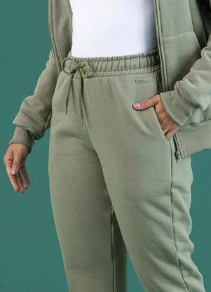 Soft Bonni - Calça Básica Adulto Verde Azeite - SOFT BONNI