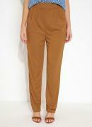 CALA (CARAMELO) COM BOLSOS E PREGAS