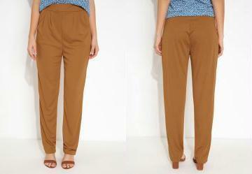 Cala Caramelo com Bolsos e Pregas