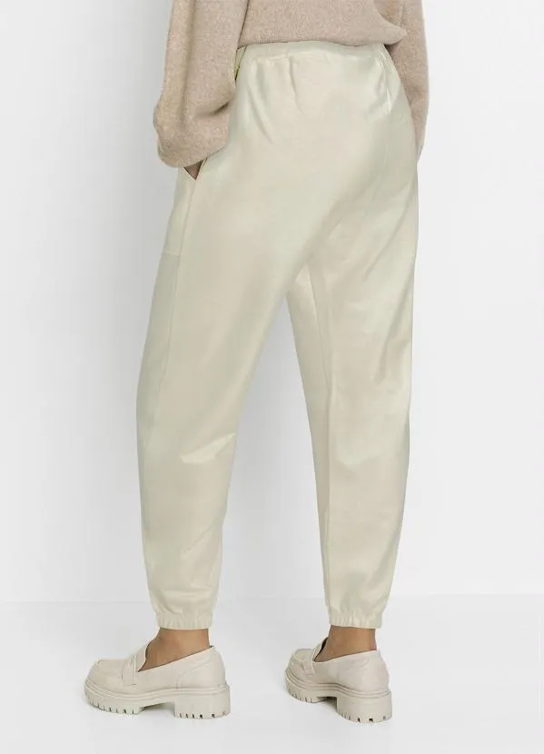 bonprix - Calça com Bolsos Off White 2