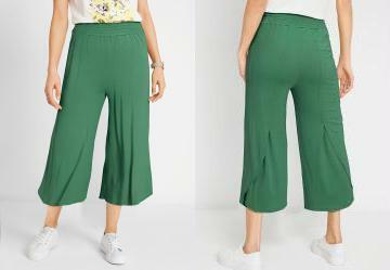 Cala com Transpasse Verde Oliva