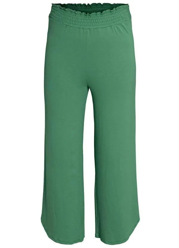 bonprix - Calça com Transpasse Verde Oliva 2