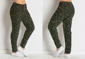 Cala Confortavel Floral Mini em Helanca