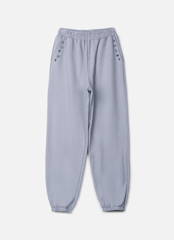 Authoria - Calça de Moletom Cinza Cinza