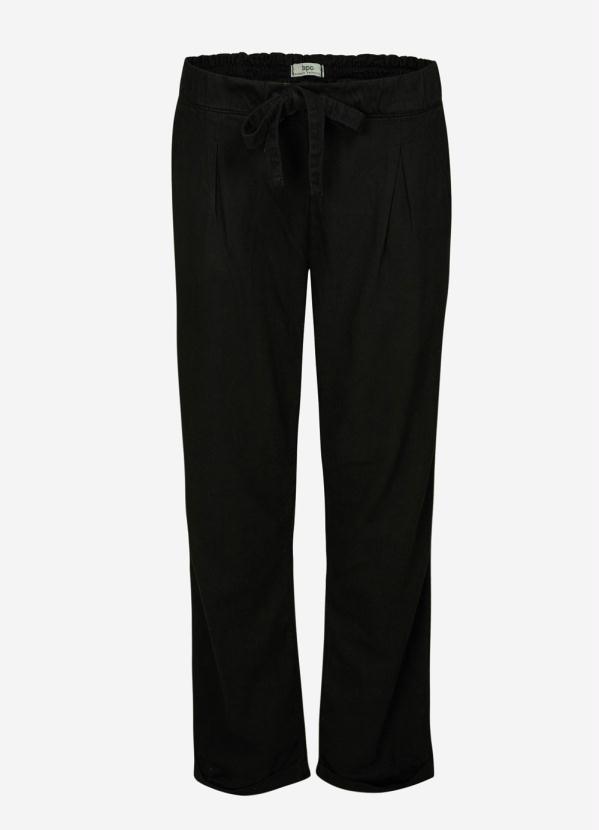 bonprix - Calça de Sarja Comfort Preta 6