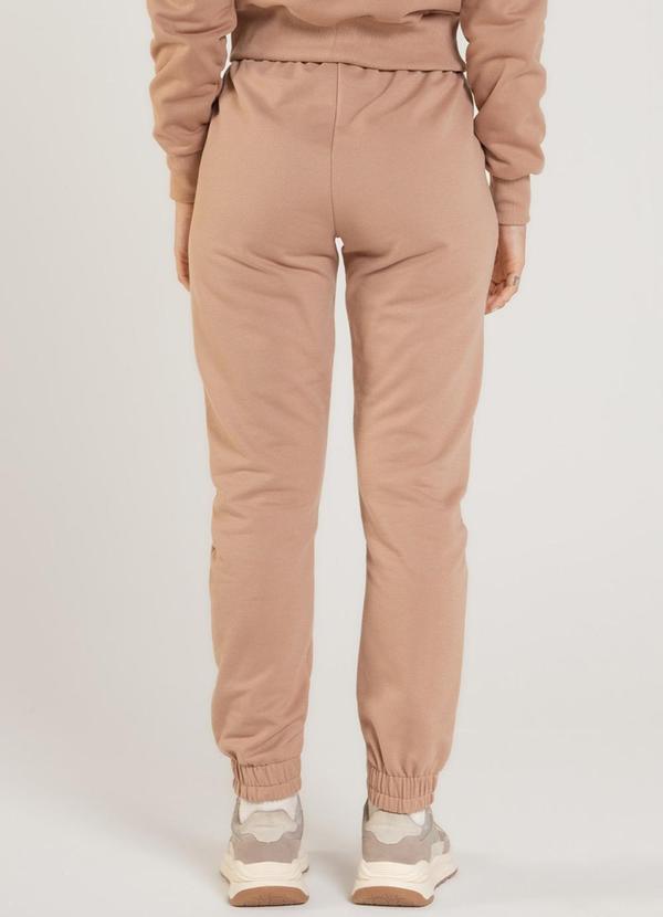 Just Basic - Calça em Moletom Feminino Marrom 2