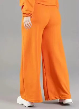 Just Basic - Calça em Moletom Laranja - JUST BASIC