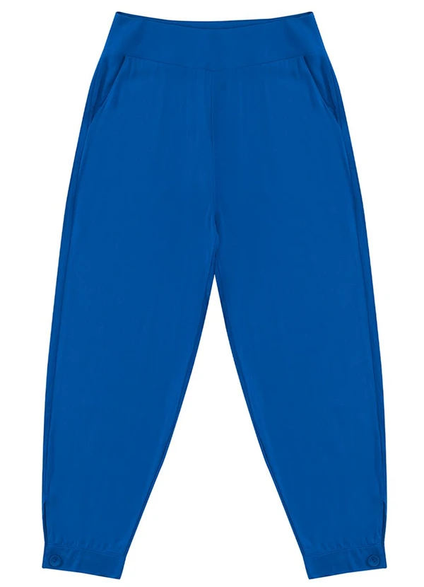 Endless - Calça em Viscose Feminina Azul 5