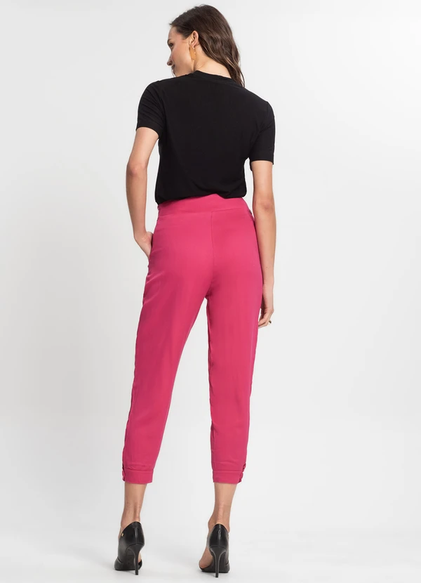 Endless - Calça em Viscose Feminina Rosa 4