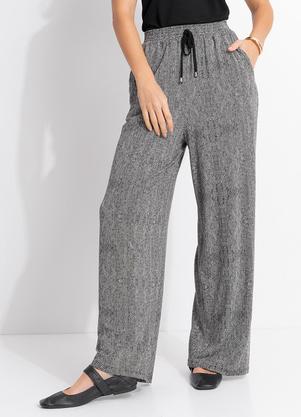 Cal�a (Espinha de Peixe) em Malha de Viscose