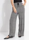 Quintess - Calça Espinha de Peixe em Malha de Viscose - variação: Espinha de Peixe