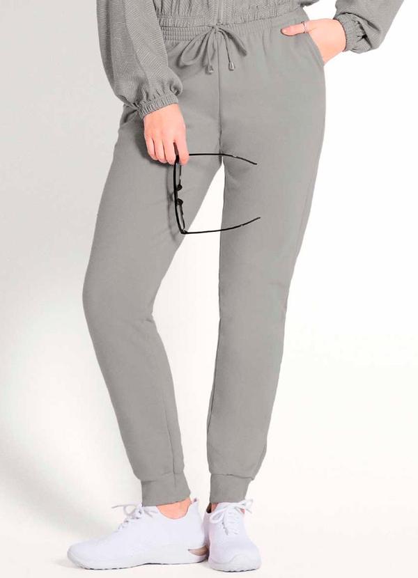 Habana - Calça Feminina Adulta Casual Cinza