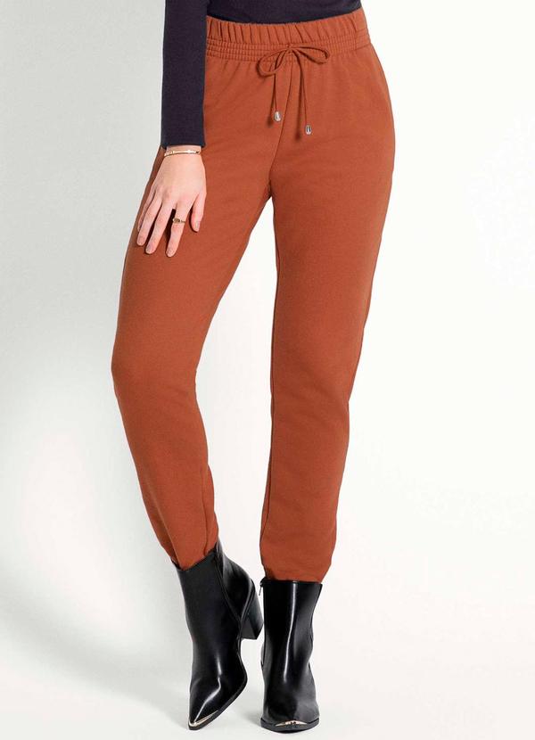 Habana - Calça Feminina Adulta Casual Marrom