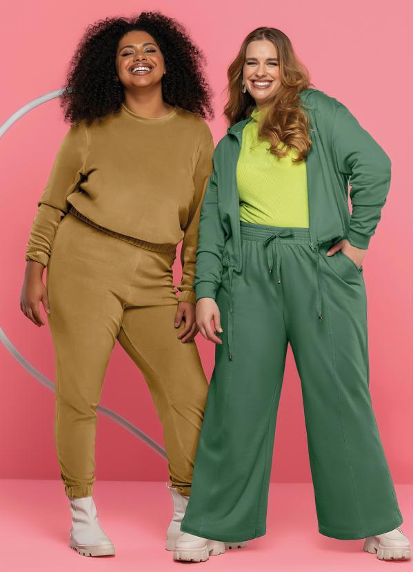 Maelle - Calça Feminina Adulto Marrom 3