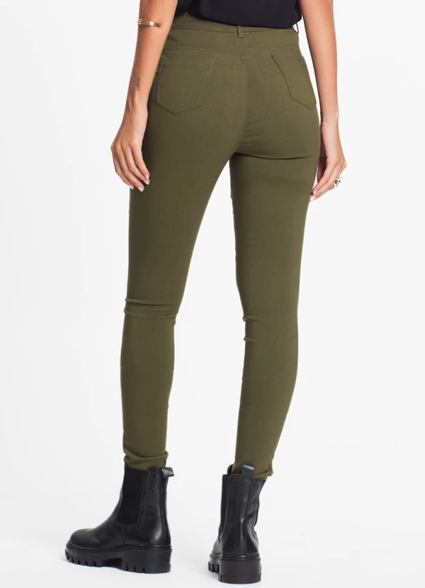 Endless - Calça Feminina Bengaline Verde 2