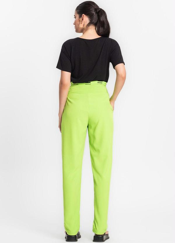 Endless - Calça Feminina em Crepe Verde 4