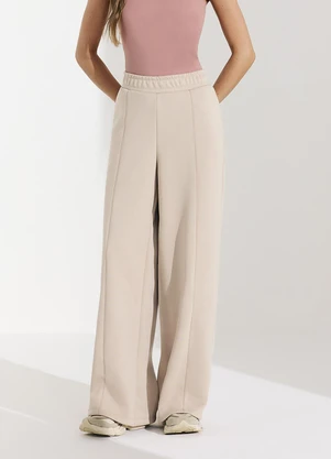 Veev - Calça Feminina em Malha Neomotion Bege - VEEV
